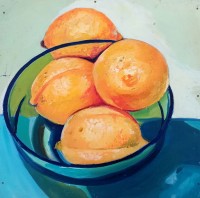 Nida Fatima Syed, 08 x 08 inch, Oil on Board, Still life Painting, AC-NDFRZ-011